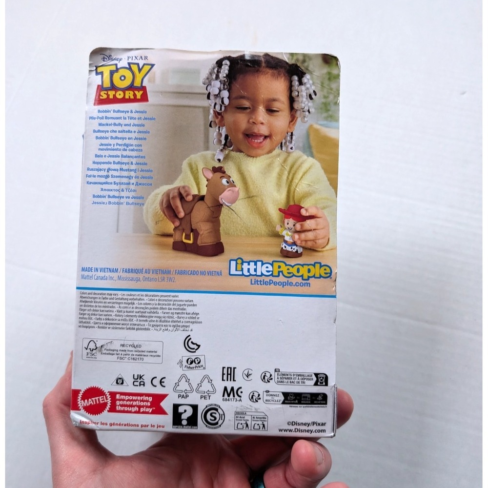 Little People Toy Story Bobbin Bullseye & Jessie NIB‎ Pixar Fisher Price - Picture 6 of 6